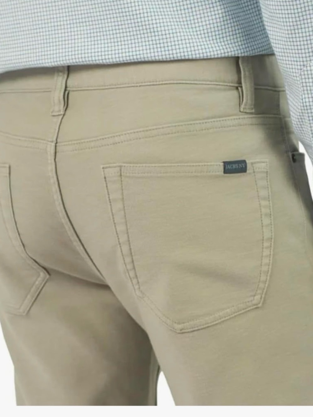 Jachs NY Men’s Slim Straight Stretch Khaki/Tan Jeans/pants Twill 36x30 - Picture 2 of 7